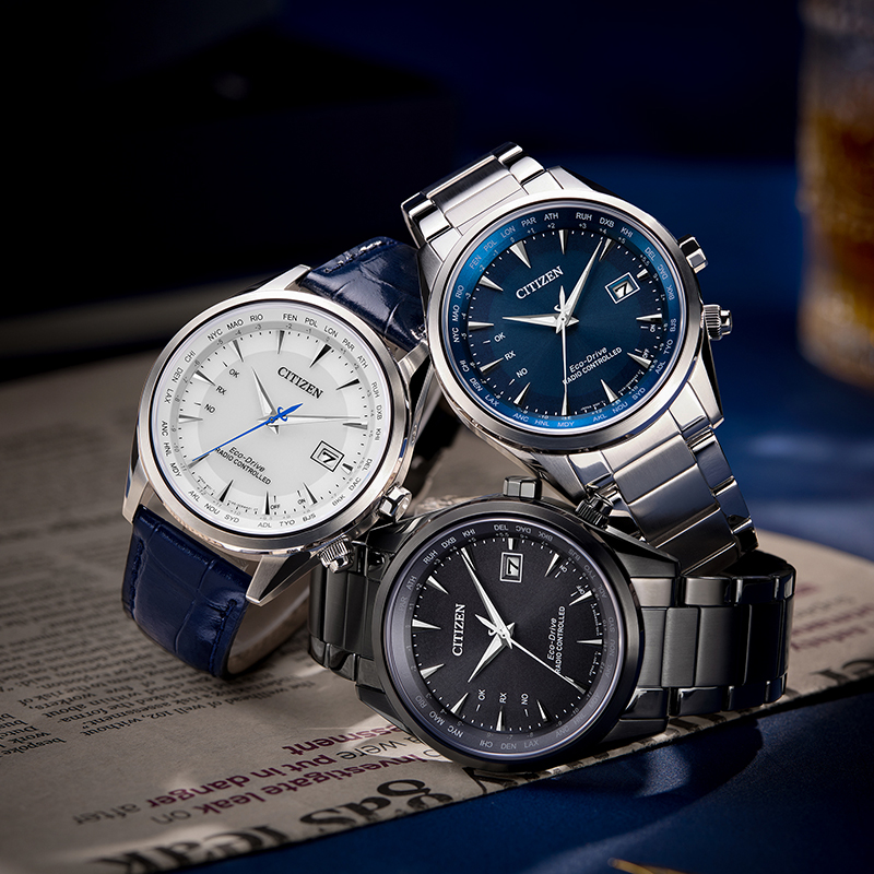 Citizen メンズ エコドライブ スーパーチタン ブレスレット